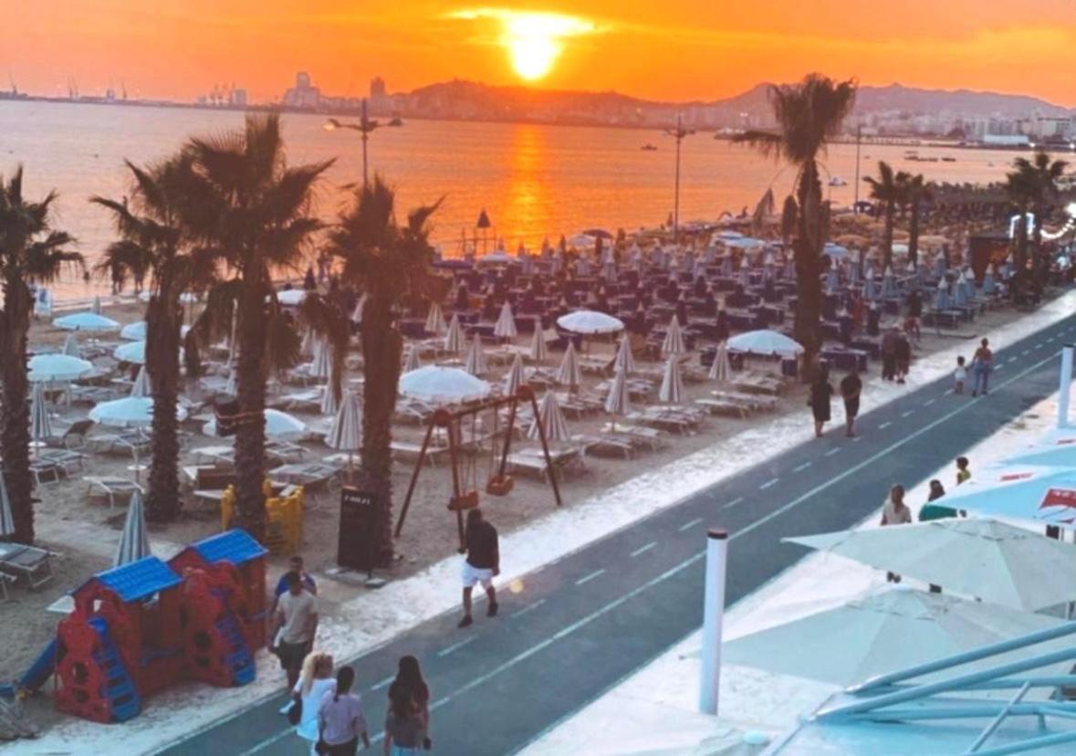 Durres Strand Direkt Am Meer Zewnętrze zdjęcie